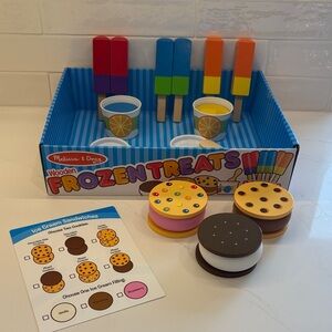 Melissa & Doug Wooden Frozen Treats Play Set